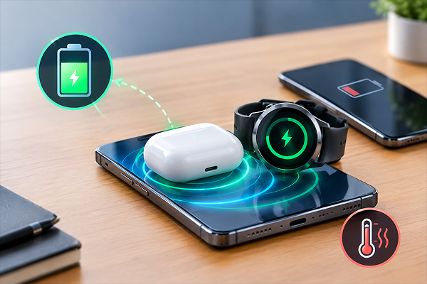 Does Using Reverse Wireless Charging Drain Your Battery Fast_ - TechSpecs Info Does Using Reverse Wireless Charging Drain Your Battery Fast?